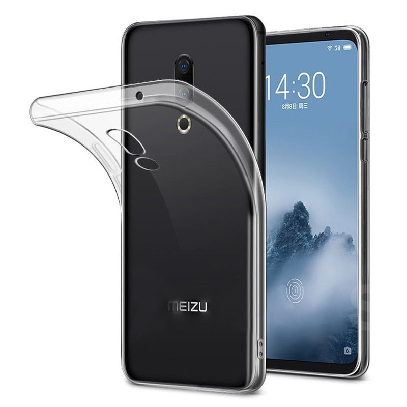 Transparent Phone Case for Meizu 16 16th Plus X XS S T Soft TPU Silicone Back Cover Meizu16 16X 16XS 16S Pro 16T M16 16Plus Capa