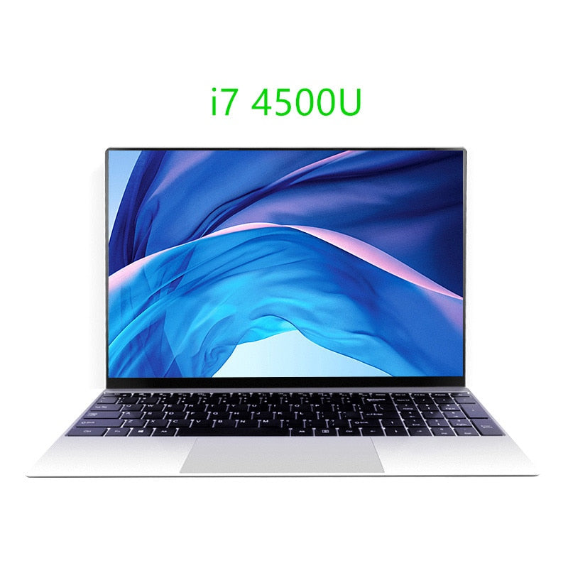 15.6 inch 5G intel Core i7-4500U Laptop 8GB/16GB RAM 512GB 1T SSD Windows 10 Notebook Office Dual Band WiFi HDMI USB 3.0 Network