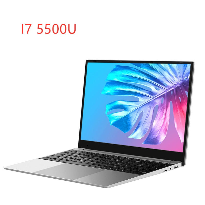 15.6 inch 5G intel Core i7-5500U Laptop 8GB/16GB RAM 512GB 1T SSD Windows 10 Notebook Office Dual Band WiFi HDMI USB 3.0 Network