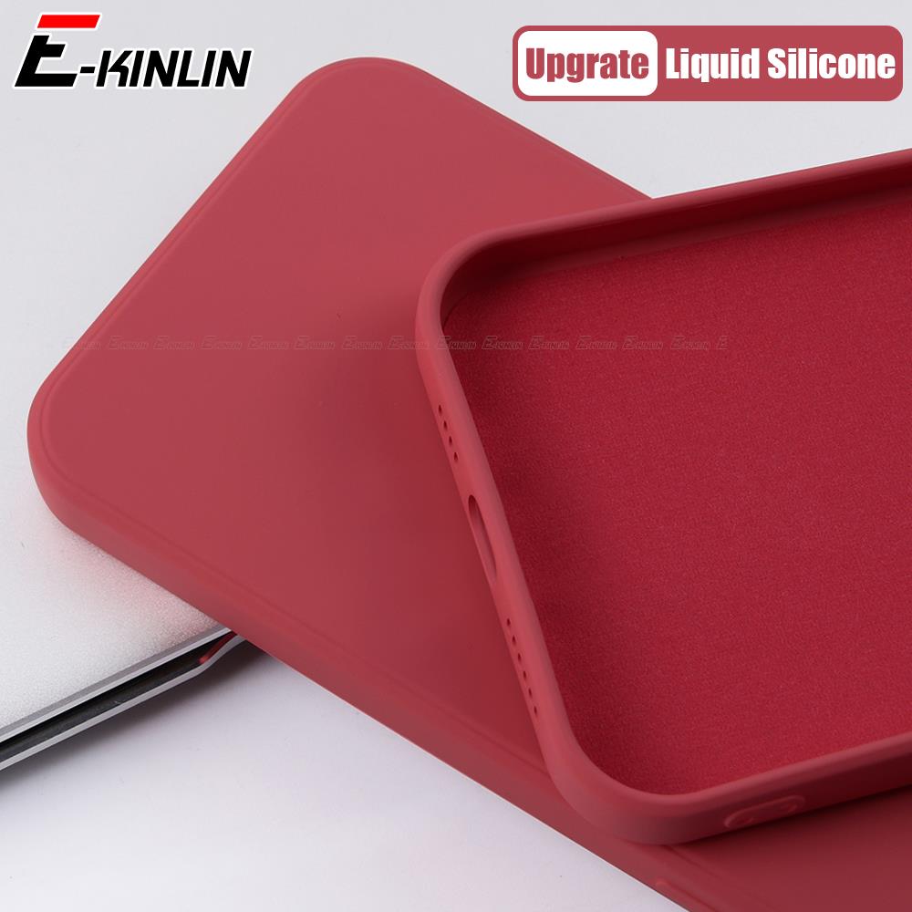 Original Liquid Silicone Phone Case For Meizu 18X 18s 18 17 Pro 16th Slim Soft TPU Full Protection Cover