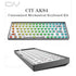 ZUOYA Tester84 Hot Swap RGB Backlight Gaming Mechanical Keyboard Kit WiredSupport DIY Cute Girl Keyboard Kit
