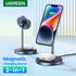 UGREEN Magnetic Wireless Charger Stand 20W Max Power 2-in-1 Charging Stand For iPhone 14 Pro Max/iPhone 13/AirPods Fast Charger