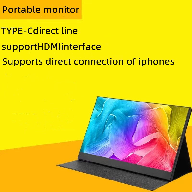 13.3 15.6" 4K USB Type C IPS Screen Portable Monitor For Ps4 PS5 Switch Xbox Huawei Xiaomi Phone Gaming Laptop LCD Display