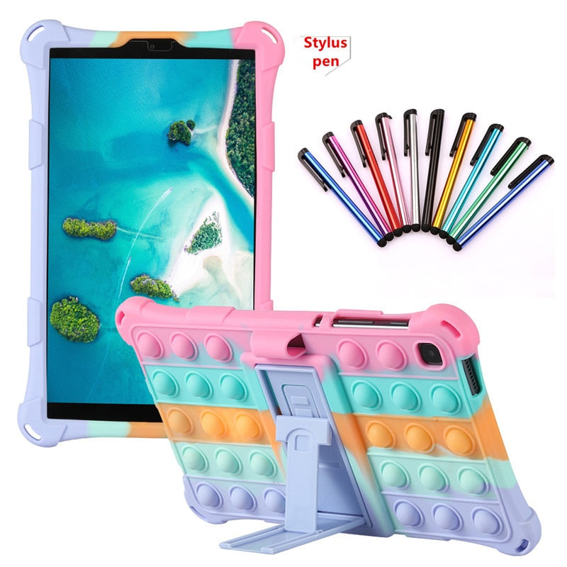 Cover For Samsung Galaxy Tab A7 Lite 8.7 SM-T220 SM-T225 Tablet Case For Tab A 8.0 T290 10.4 T500 A8 10.5 2021 X200 Kids Case