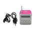 Digital FM Radio FM Radio With LCD Display Wireless Walkman Radio With Audio Line Charging Cable LCD Display 3.5mm Interface