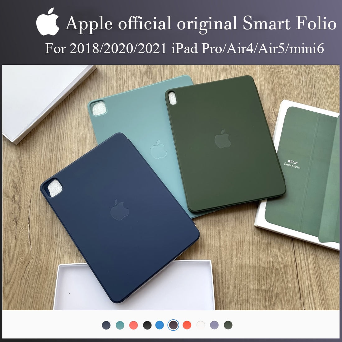 Official Original Case for iPad Pro 11 Magnetic Pro 12.9 Case 2021 for Apple ipad Air 4 5 Mini 6 2022 10.9 inch Smart case Cover