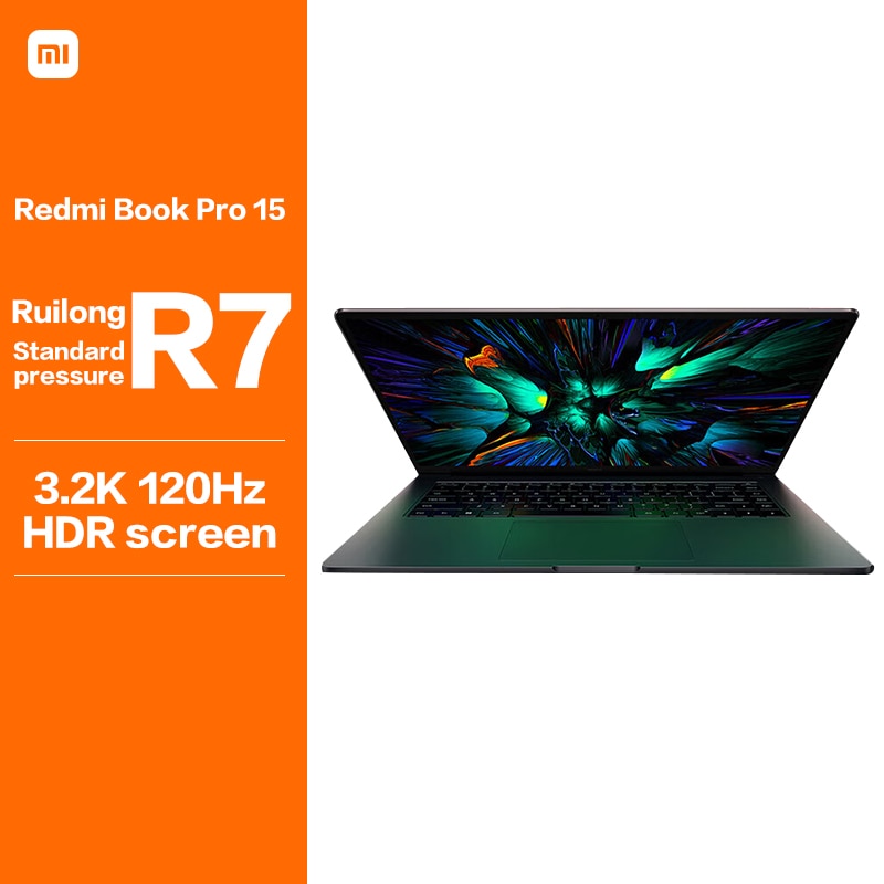 Xiaomi Redmi Book Pro 15 2023 Laptop Ryzen R5-7640HS R7 7840HS AMD 780M 760M 16G RAM 512G 1T 15.6Inch 3.2K 120Hz New Mi Notebook