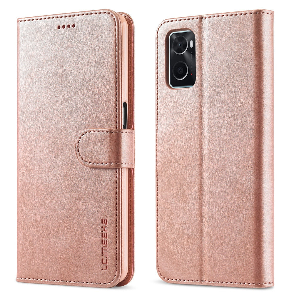 Case For OPPO Reno7 5G Case Leather Wallet Luxury Cover OPPO Reno 7 5G Phone Case Flip Cover For OPPO Reno7 5G Cover Stand Card
