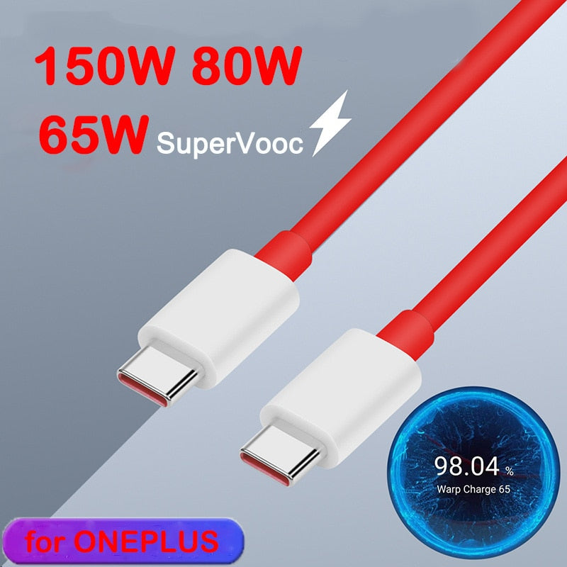 1m 1.5m 2m USB Type C Quick Charge Cable USBC Tipo C Cabel 6.5A for One Plus 10 Pro 11 11r 10T 9 8 OnePlus Ace Pro 2V Nord 2 N20