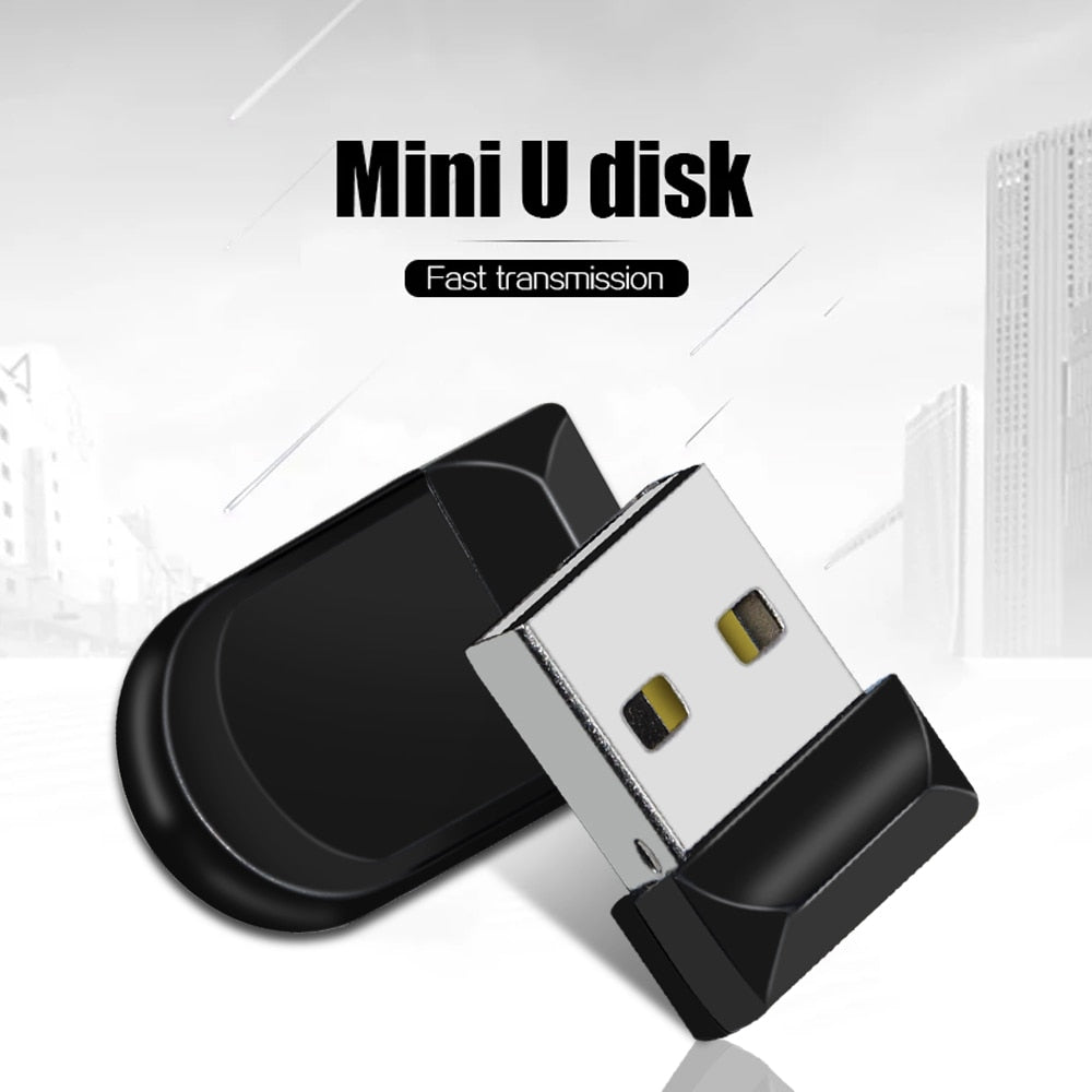 Super Mini USB Flash Drive 64GB 32GB 16GB 8GB 4GB Waterproof Pen Drive high speed Thumbdrive Pendrive USB 2.0 Memory Stick