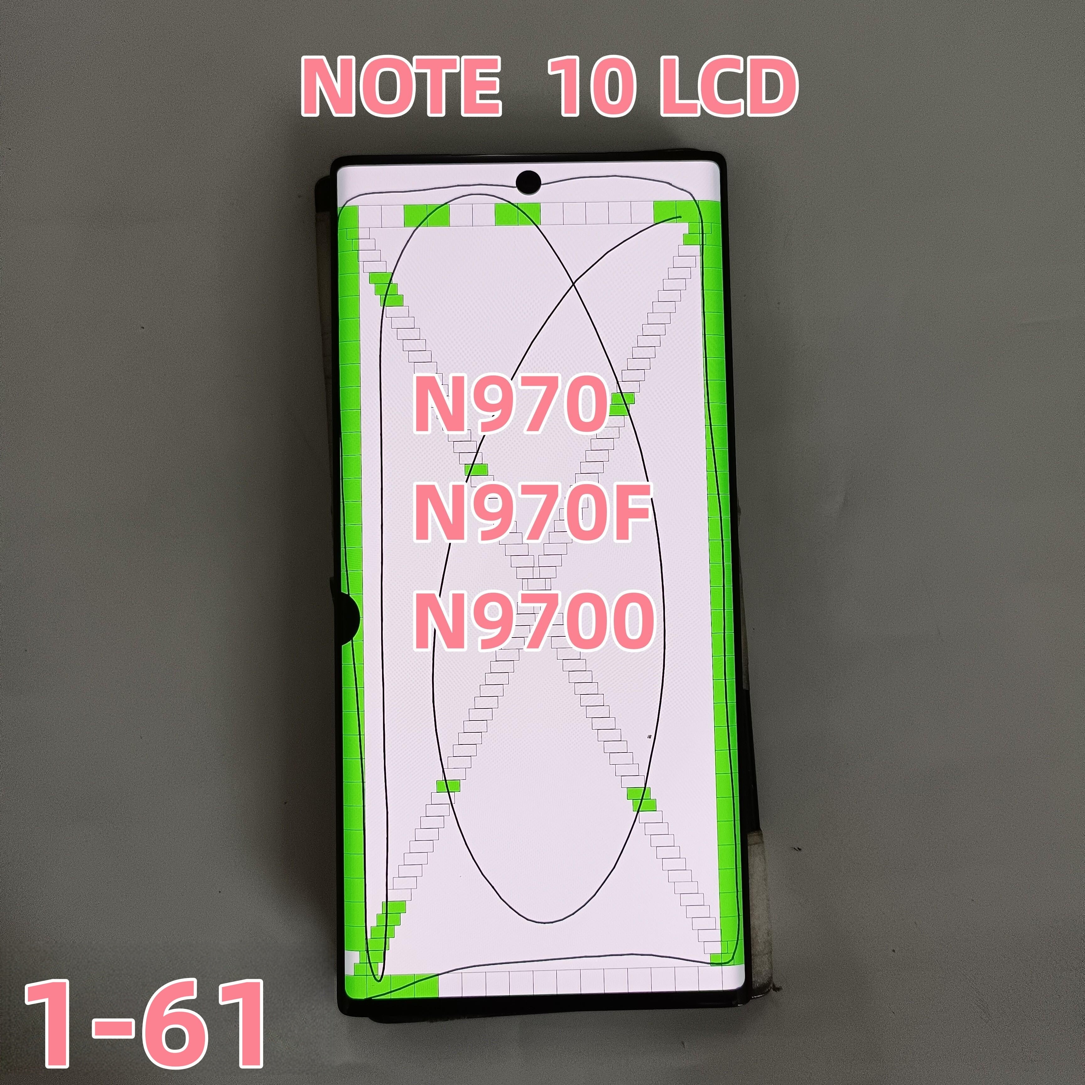 Original Lcd For Samsung Galaxy Note 10 Lcd N970 N970F N9700 Display Touch Screen Digitizer Assembly With Defects