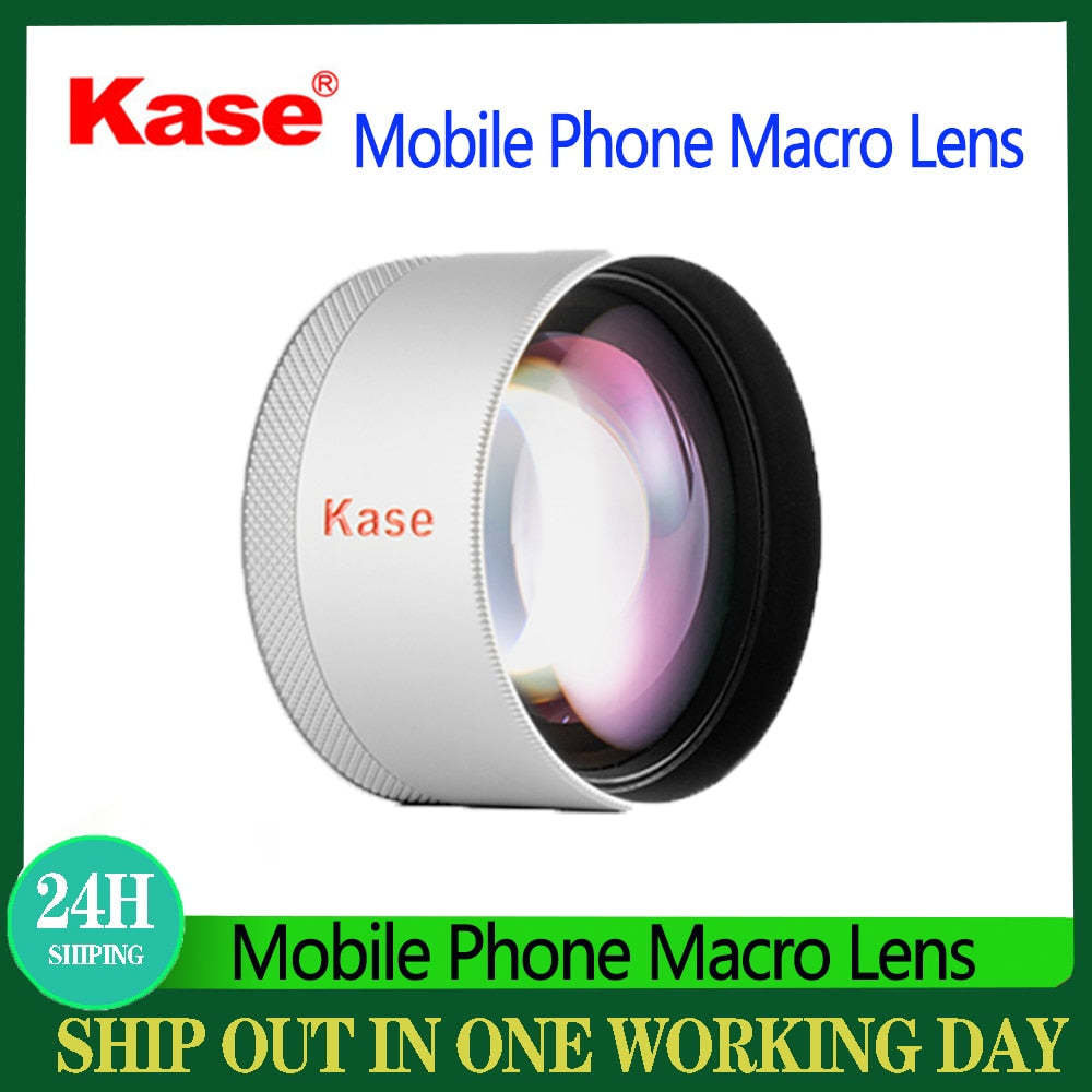 Kase Mobile Phone Lens Master 100 Pro Micro Mobile Phone Macro Lens HD shooting for Universal Smartphone Huawei Apple Xiaomi