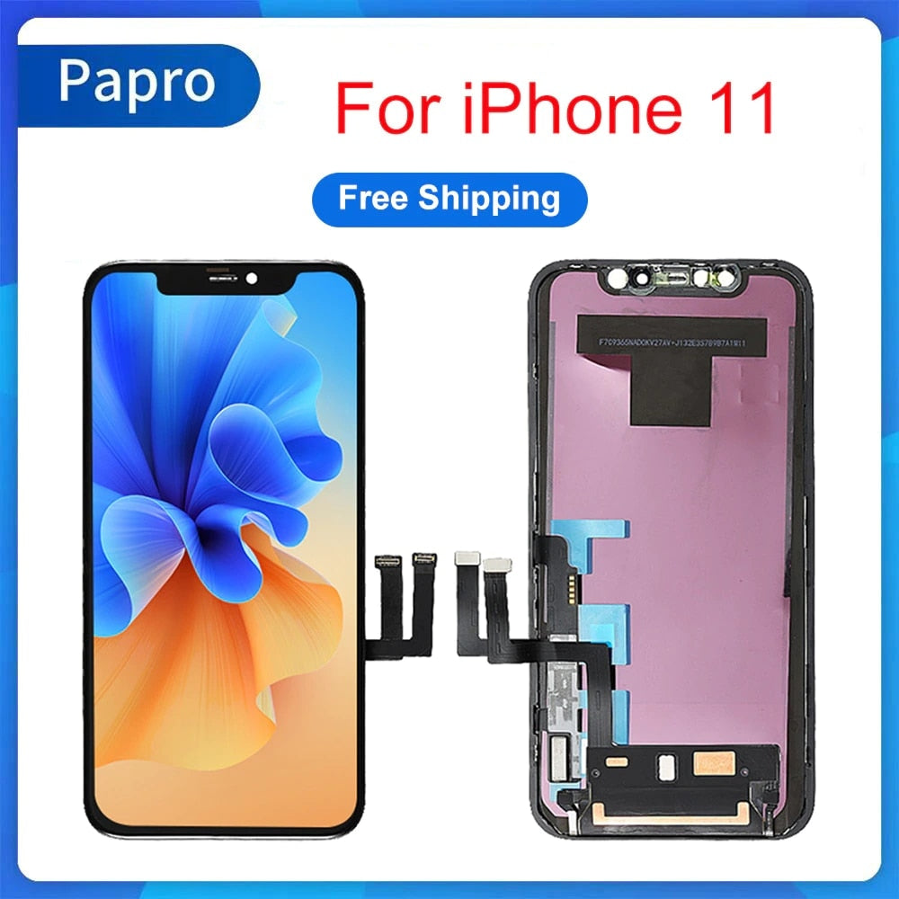Best OLED For iPhone 11 12 Pro Max LCD Display 3D Touch Screen Digitizer Replacement Assembly Part Pantalla X XS XR 13 incell