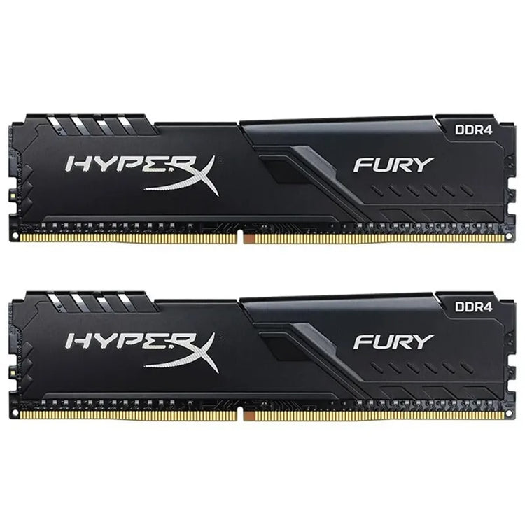 Memoria 8GB 16GB 32GB 3200MHz 2133MHz 2400MHz 2666MHz Memory DIMM 288Pin 1.2V DDR4 RAM HyperX FURY PC4-25600 21300 19200 Memory