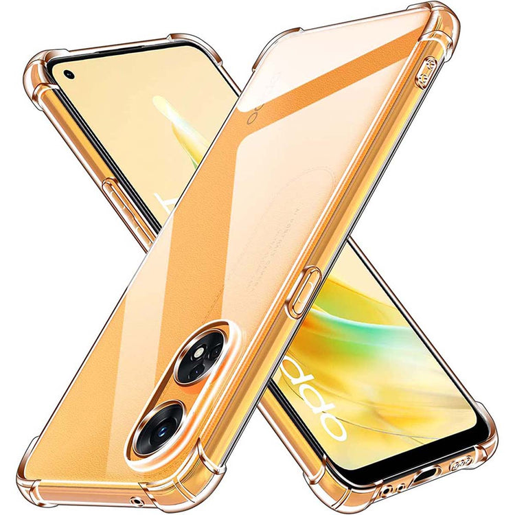 For OPPO A98 5G Case Oppo A96 4G A94 5G A78 5G A76 4G Case Crystal Clear TPU Shockproof Cover Oppo A57 4G A57s A57e A77 A77s