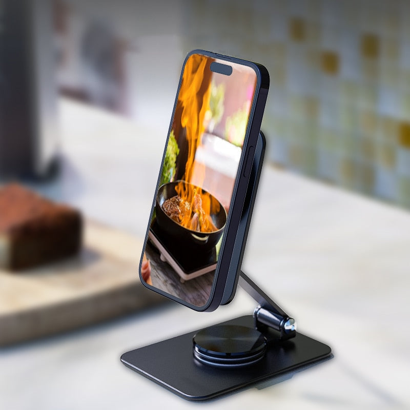 Magnetic Wireless Charger Phone Holder Stand for Magsafe iphone 14 13 12 pro max Fast Charging Station