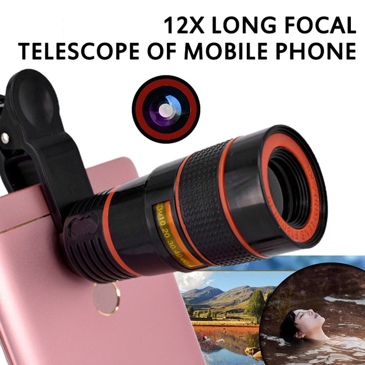 With Tripod Telephoto Telescope Hd Zoom Optical Camera Camping Hunting Sports Abs Monocular Zoom Lens Adjustable High Quality