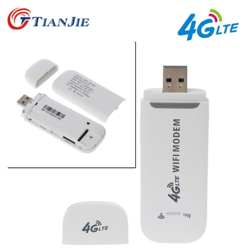 Unlocked LTE Router 4G Sim Card Data USB 3G Wifi Wireless Car Broadband Modem Stick Mobile Mini Hotspot/Dongle Pоутер Wi Fi FDD
