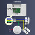 PGST 3G 4G Wireless Home Alarm Tuya Smart Life Burglar Alarm Kits WiFi Security Alarm System Support Alexa Remote Control