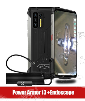 Ulefone Power Armor 13 13200mAh Rugged Phone 256GB Android 12 Waterproof Smartphone 6.81” 2.4G/5G WLAN Mobile Phones NFC Global