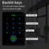 Wifi Tuya Backlit Fingerprint Door Access Keypad Waterproof RFID 125kHZ EM Card Reader for Access Control System Wiegand 26 34