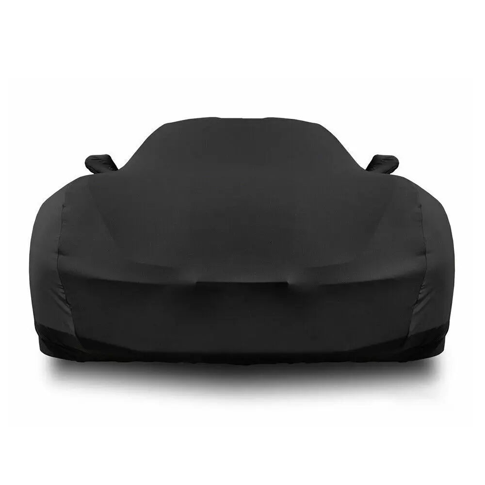 Car Cover Stretch Satin Scratch Dustproof Ultraviolet-proof Indoor For Chevy Corvette C8