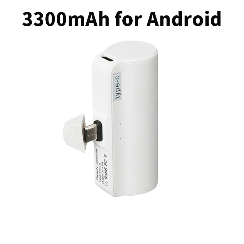 Mini Power Bank 5000mAh Portable Charging Powerbank Mobile Phone Spare External Battery PoverBank For iPhone Samsung Xiaomi