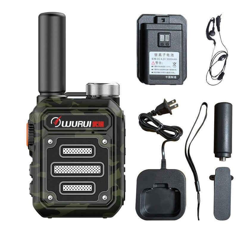 wurui G63 Portable mini Walkie talkie scanner ham radio Walkie-talkies for hunting 50 km profesional communicator handy Amateur