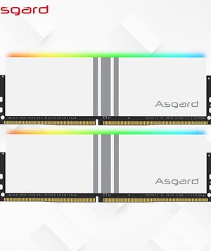 Asgard Valkyrie Series DDR4 RGB RAM  8GBx2 3200MHz 3600MHz RGB RAM Polar White ddr4 Memory Ram for Desktop