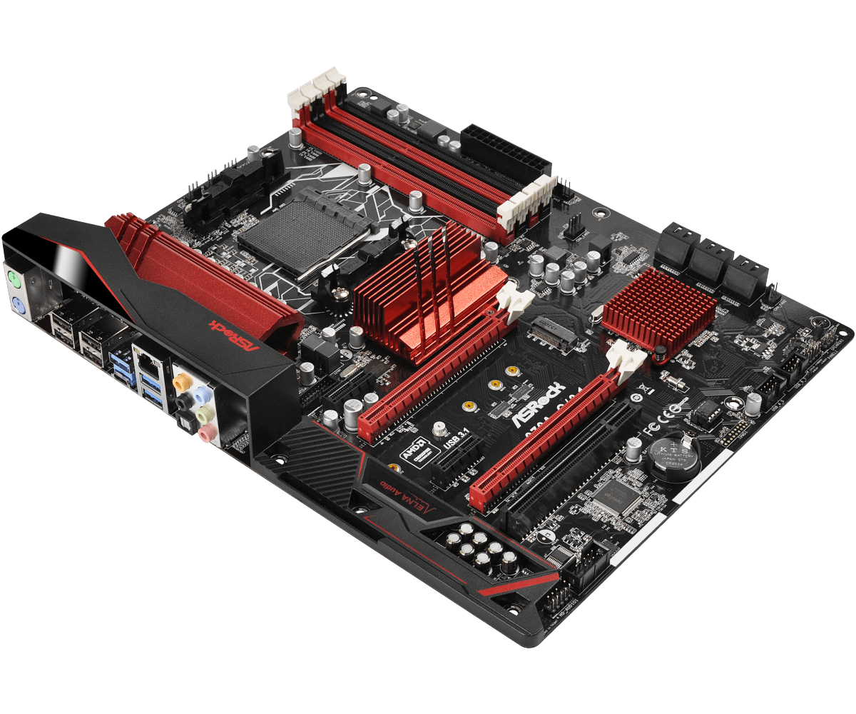 AM3+ Motherboard Asrock 970A-G/3.1 AMD 970 4XDDR3 6XSATA III M.2 USB 3.1 ATX  FOR AMD Phenom II X6 X4 X3 X2 CPU