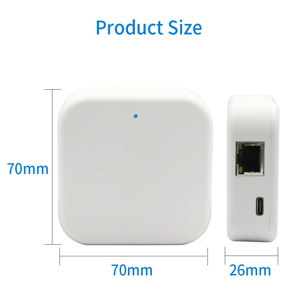 TTLOCK G3 Wifi Gateway for Smart Door Lock Bluetooth TTlock Phone Remote Control LOCK Unlock Bluetooth to Wifi converter RJ45