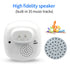 Widely Used Plug and Play 433MHz Electric Adjustable Sounds Wireless Doorbell 200Meters Touch Launcher and AC 85V~240V Receiver