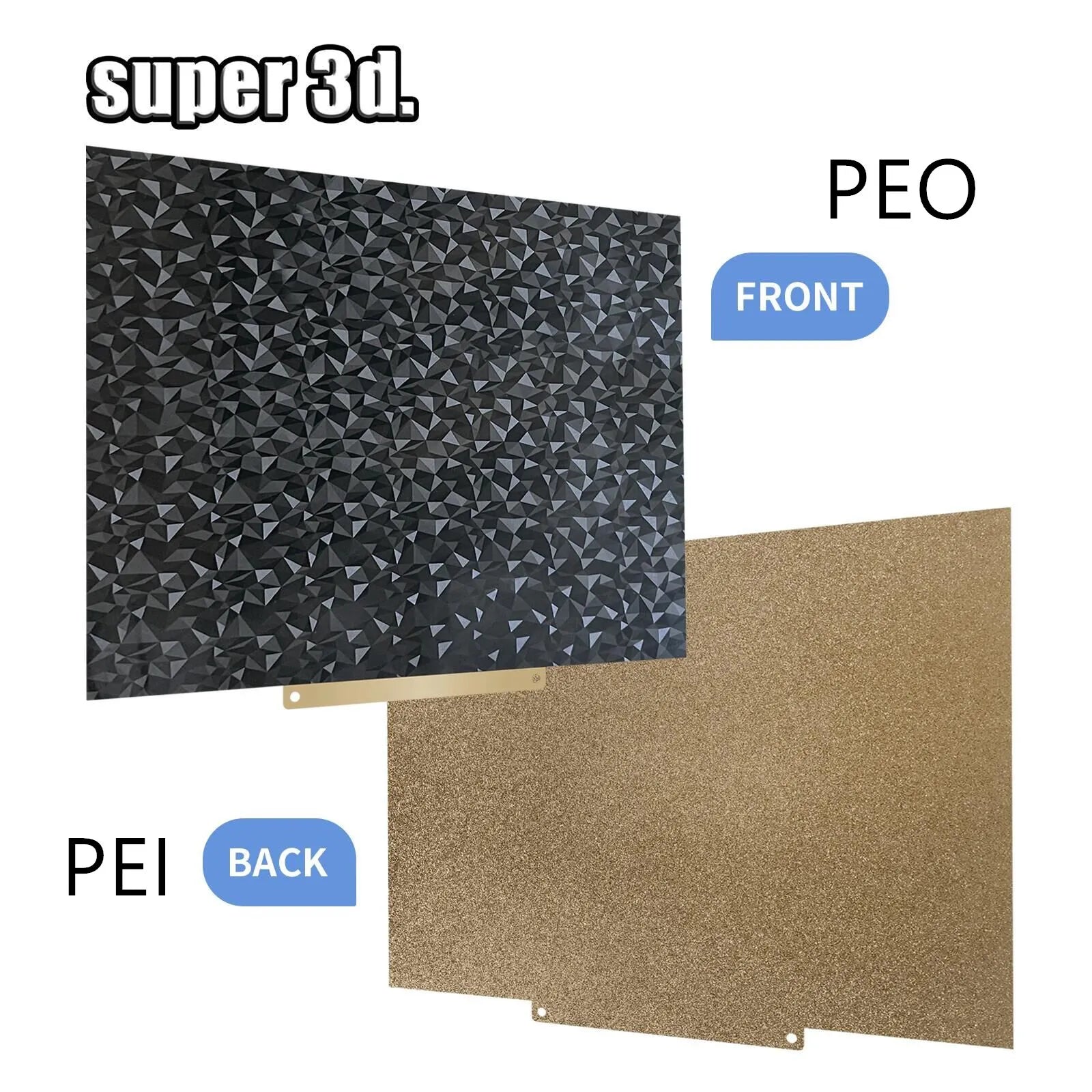 300/180/220/235/257/310mm PEO Sheet Magnetic Double Sided Steel Sheet PEI For K1 ender 3 Upgrade CR10 Ghost6 p1p PEO bulid plate