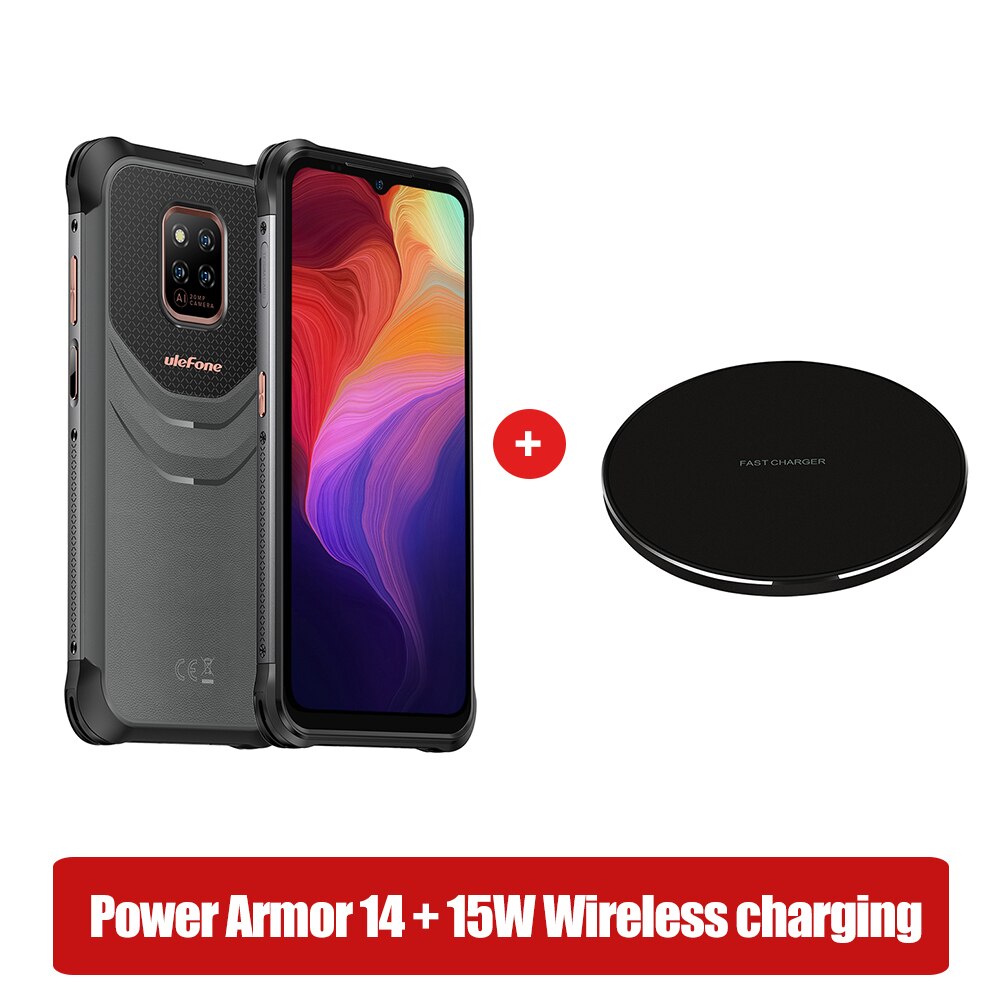 Ulefone Power Armor 14 Rugged Phone 10000mAh Android 11 2.4G/5G WLAN cellphone Global Version NFC Smartphone Wireless charging