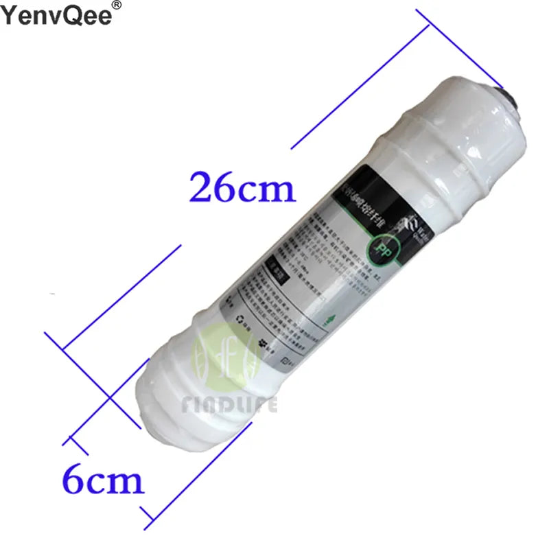 10 INCH 5 MICRON PPF/SEDIMENT WATER FILTER CARTRIDGE with 2 fittings Water Purifier Filter Cartridge Aquarium  REVERSE OSMOSIS