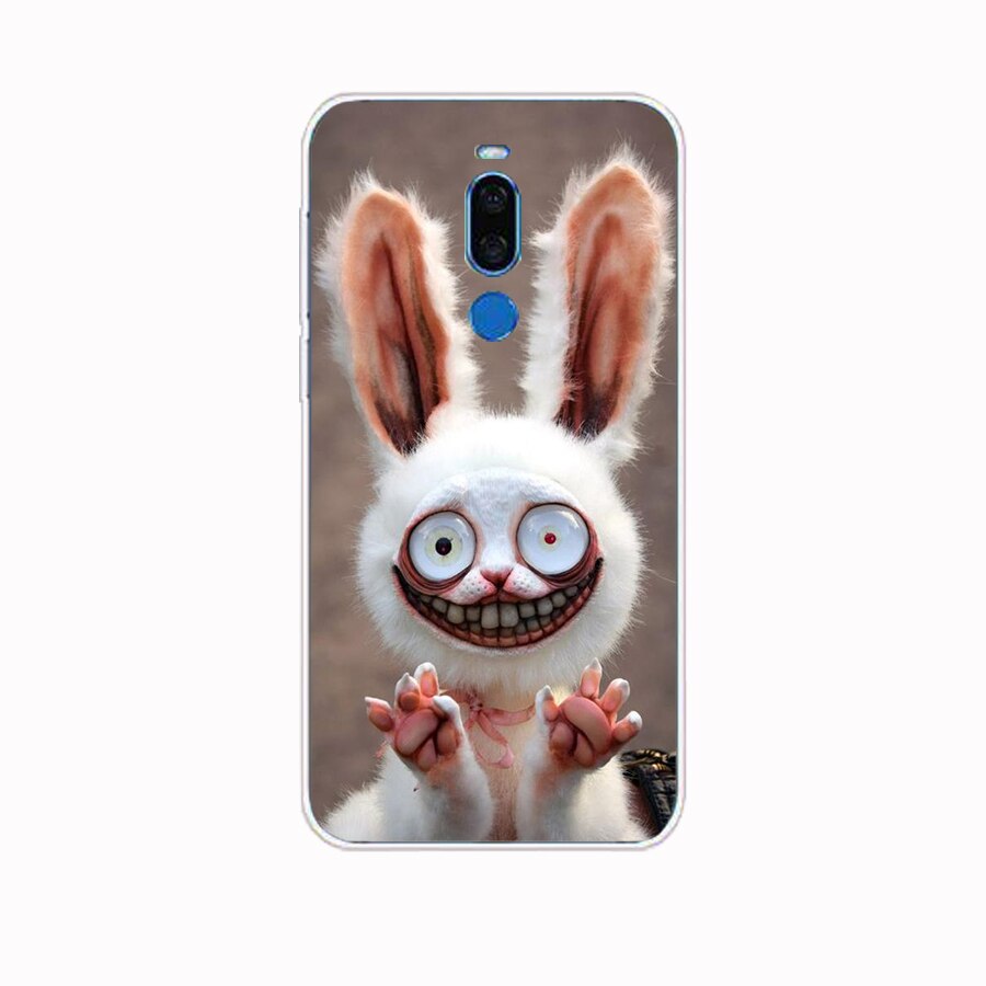 For Meizu X8 Case Silicon Soft TPU Phone Cover for Meizu X 8 MeizuX8 Coque Bumper full 360 Protective fundas cute cat dog 6