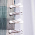 16 pcs Windproof Seamless Clothes Clips Household Plastic Laundry Drying Clips Soft Clothespins Photo Hangers Racks