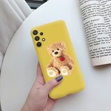 For Samsung A32 5G 4G A325F Phone Case Soft Bumper TPU Silicon Back Cover For Samsung Galaxy A32 a 32 5G 4g Shockproof Cute Case