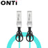 ONTi 10G SFP+ AOC Cable - 10GBASE Active Optical SFP Cable , 1-100M, for Cisco,Huawei,MikroTik,HP,Intel,Dell...Etc Switch