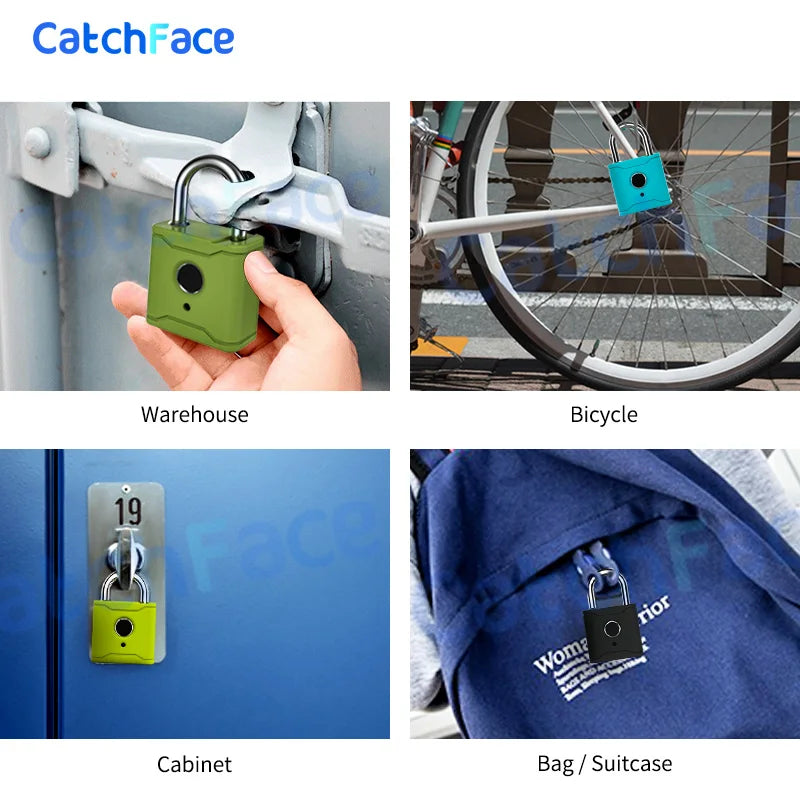 Bluetooth Smart Padlock Fingerprint Lock Smart Lock Keyless with TTlock App