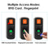 Biometric Access Control Reader Fingerprint with Management Card RFID 125Khz Access Control System Support WG 26 1000 User