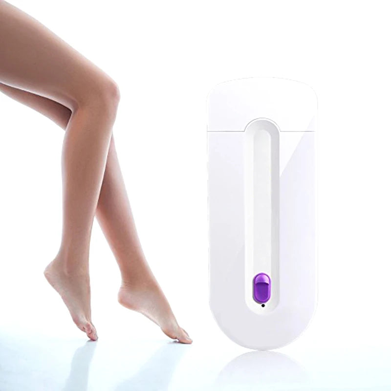 Epilator Women Painless Hair Removal Epilator Device Instant Sensor Light Shaver Dropshipping 2 In 1 Rechargeable Electric