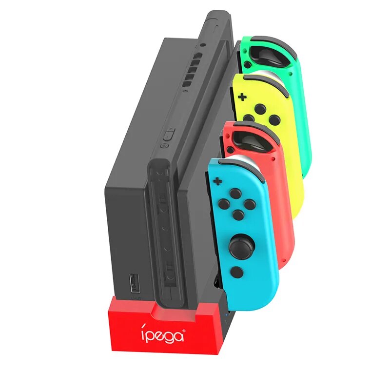 Ipega PG-9186 Joy Con Charger Charging Dock Stand Station Holder for Nintendo Switch Joy-Con Game Console Controller Accessories