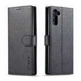 For Samsung Galaxy Note 10 Plus Case Flip Wallet Cover Samsung Galaxy Note 10 + 5G Phone Case Luxury PU Leather Book Cover Stand