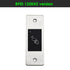 9-18V RFID Reader Keyless Door Opener Metal  Access Control Scanner 800 Users Mini  IP66 Waterproof Embedded Fingerprint Reader