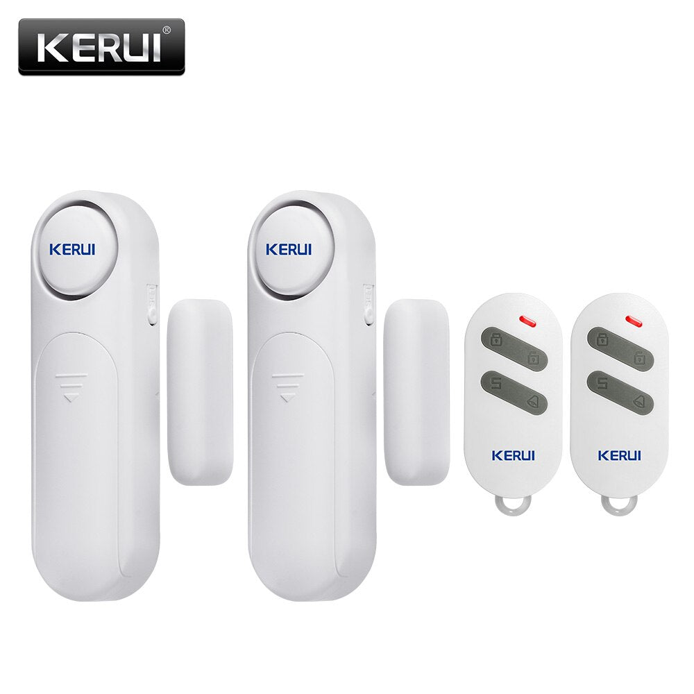 KERUI D131 Wireless Door Window Magnetic Sensor Alarm 120dB Anti-theft 300ft Remote Control Detectors Home Security Alarm System