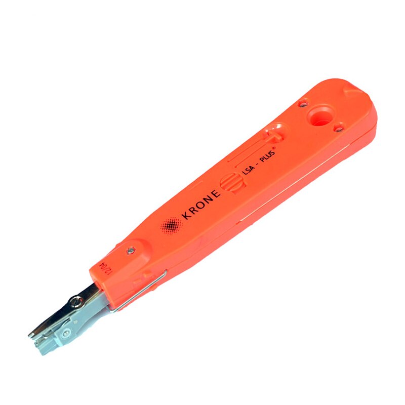 110 Wire Cutter Knife Telecom Pliers Krone LSA Punch Down Tool For Rj45 Keystone Jack Module Network Cable Telephone Patch Panel