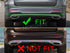 For 2016 2017 2018 2019 2020 2021 Mercedes GLC X253 ABS Chrome Car Rear Fog Light Lamp Cover Trims