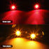 Mini Bullet Motorcycle Led Turn Signals 12V Brake light DRL Lamp Amber White Red Flashing Light Fit for Honda Suzuki Kawasaki