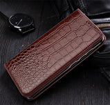 Case for Huawei P20 Lite Case flip Crocodile texture leahter Phone Case For Huawei P20lite P 20 Lite cover